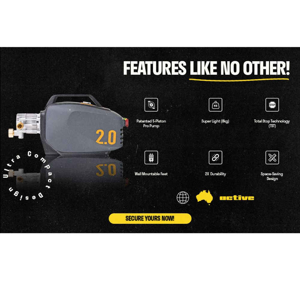 Active 2.0 Electric Pressure Washer (FULL KIT)