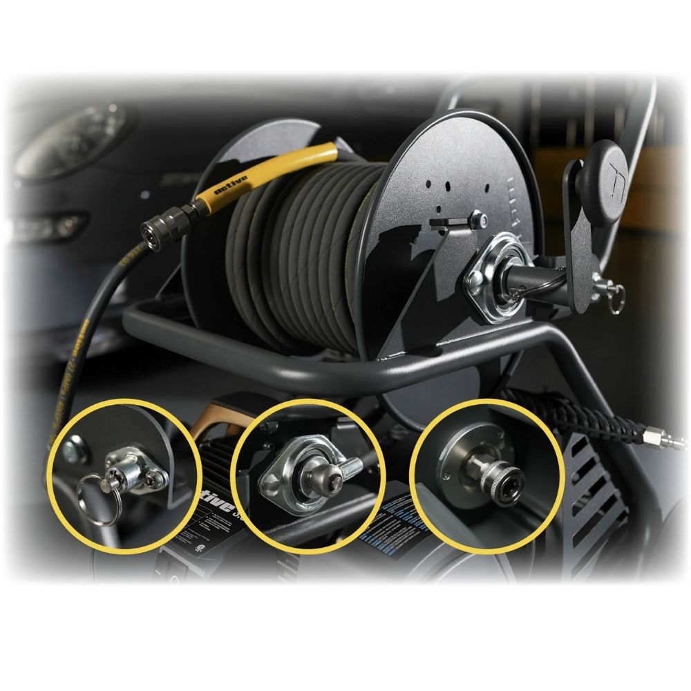Active Wash Cart & Hose Reel