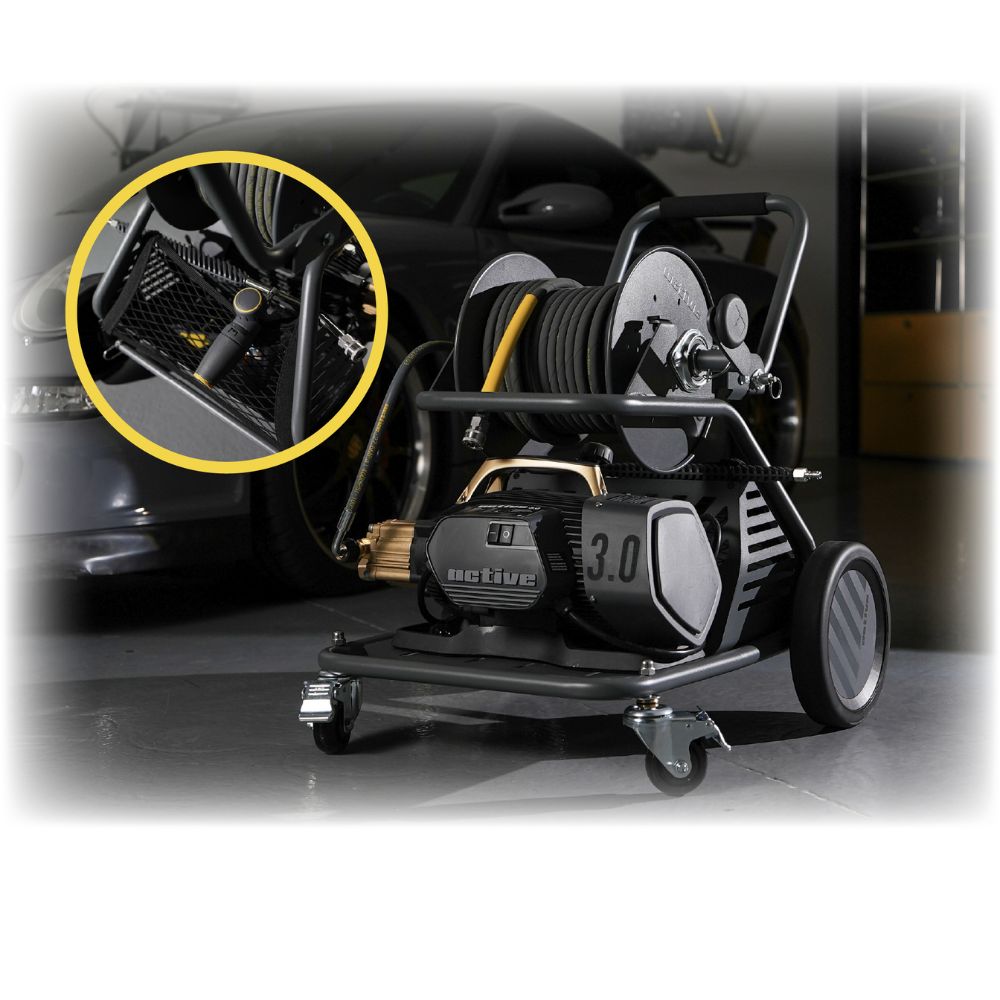 Active Wash Cart & Hose Reel