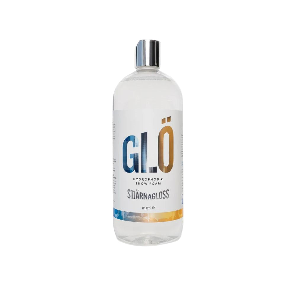 Bottle of Stärnagloss GLö on a white background