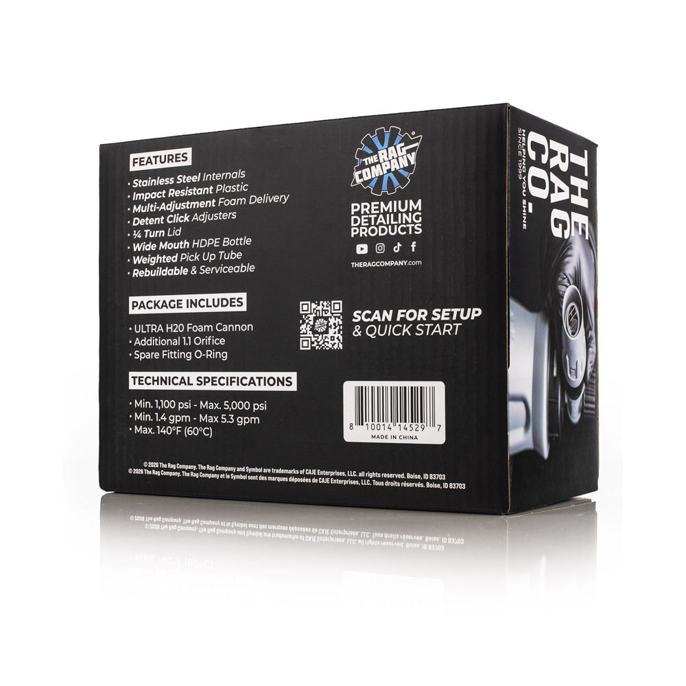 The Rag Company Ultra H2O Foam Cannon